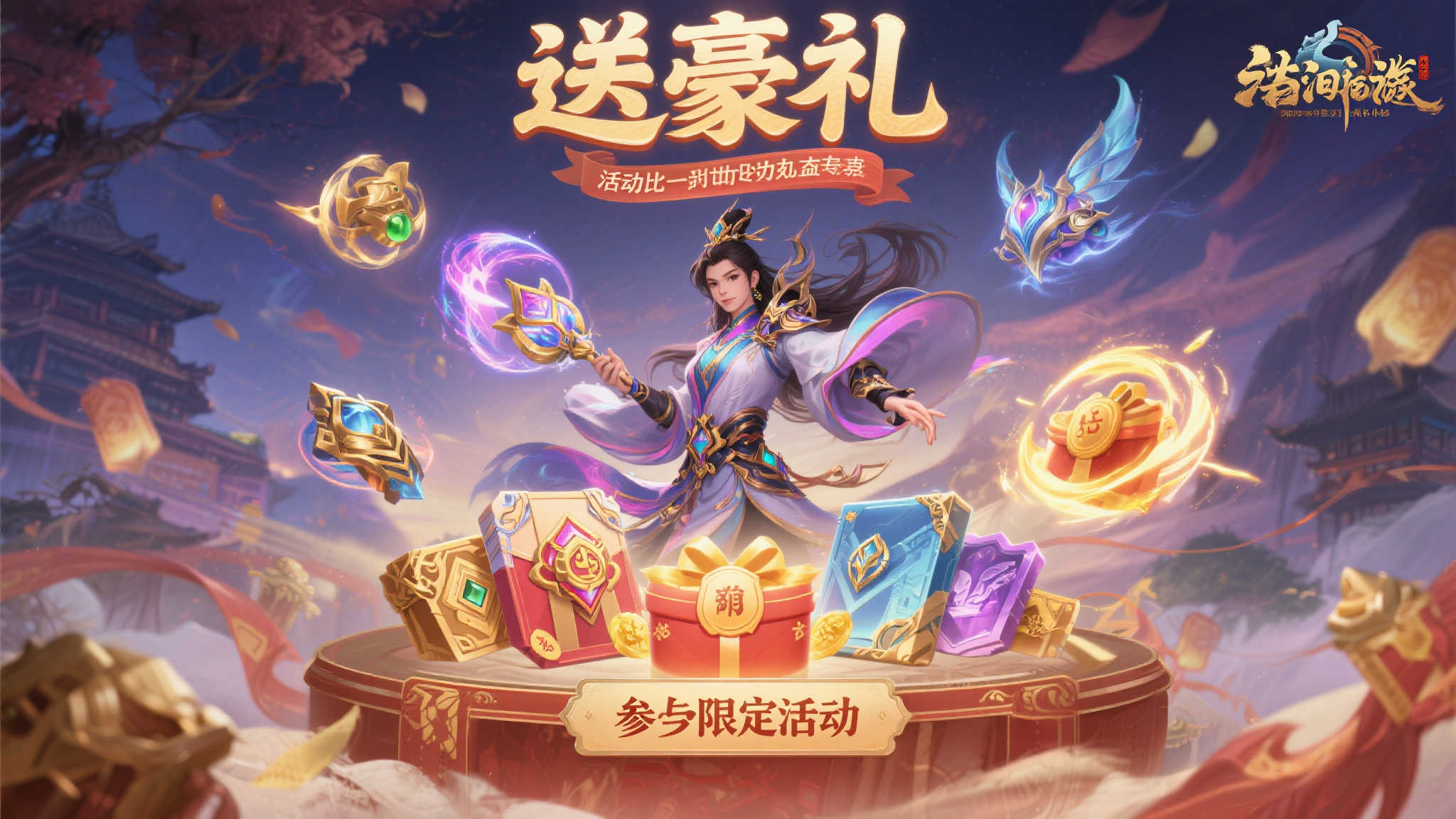 《剑侠世界端游》资料片全新上线,“天降洪福”豪礼抢先体验! 《剑侠世界端游》资料片全新上线,“天降洪福”豪礼抢先体验!