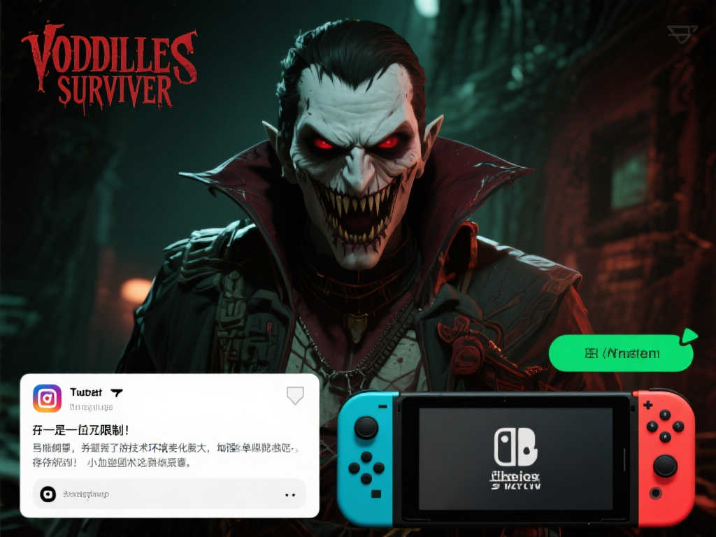 《吸血鬼幸存者》更新：PS版受限，无法                                                              无法实现跨平台存档