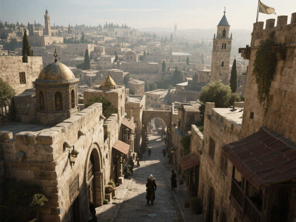 探索《刺客信条》中的11大绝美风景：从北极到耶路撒冷！