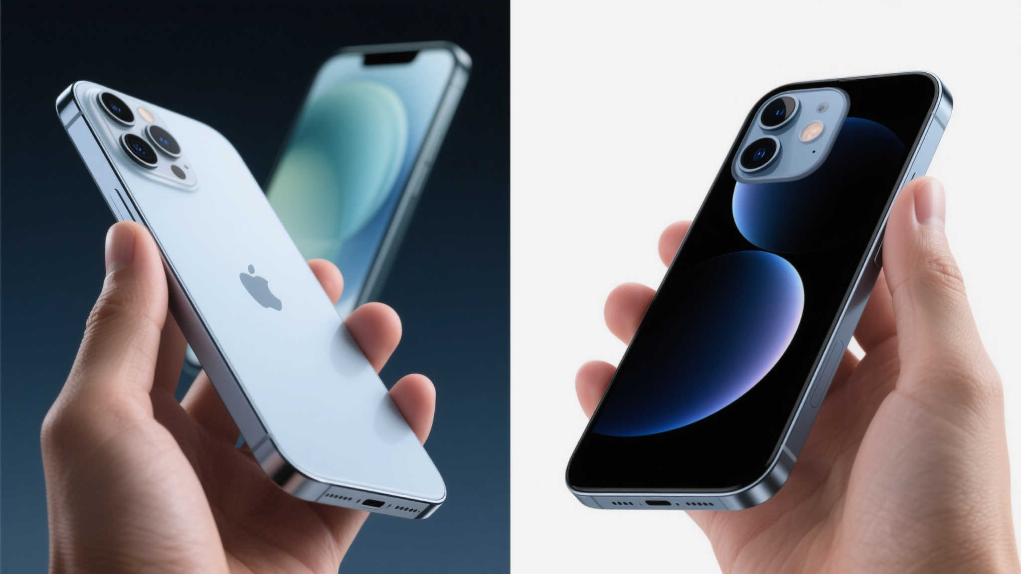 超薄震撼！iPhone 17 Air与iPhone 16P外观对比照流出